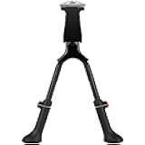 Adjustable Bike Kickstand with Double Legs - Aluminum Alloy Bicycle Kick Stands for 22-26 Inch Adult Bike, Road Bikes and Electric Bike