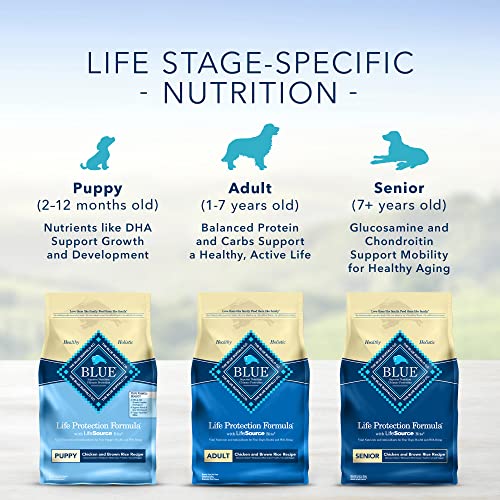 Blue Buffalo Life Protection Formula Natural Puppy Dry Dog Food, Chicken and Brown Rice 15-lb - Image 7