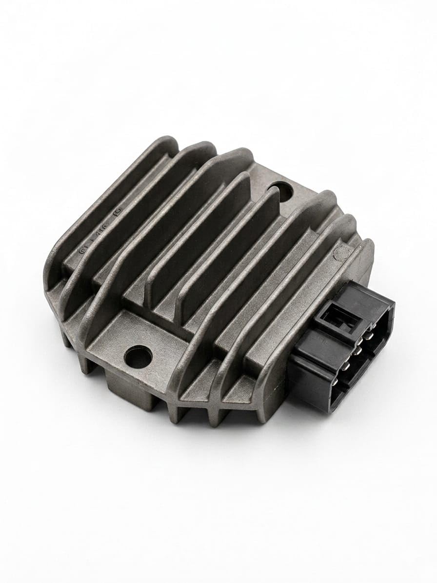 Bhagya Enterprises Voltage Regulator Rectifier for Yamaha R15 Version 1 Fi, 5 Pin Black Coupler, OEM Replacement, High Performance-image-2