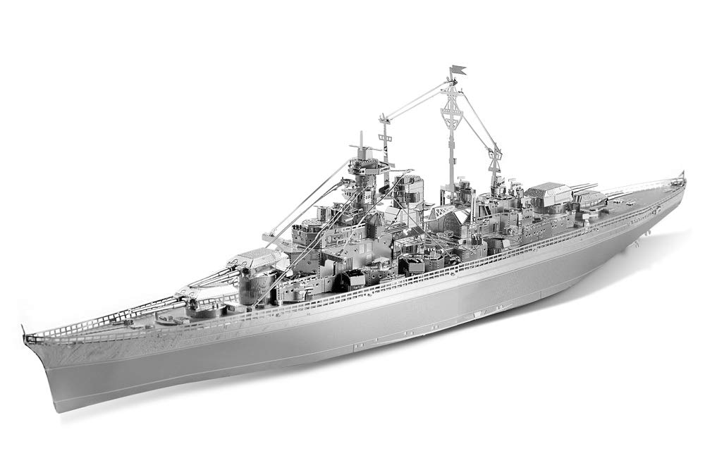 Buy Piececool 3D Metal Model Kits for Adults Bismarck Battleship DIY