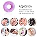 Piercing Pillow Ear Pillows Donut with Hole for Ear Pain CNH, Piercing, Pain Relief Sleeping, Pressure Sore, Side Sleepers, Headphones Minky Dot Lavender