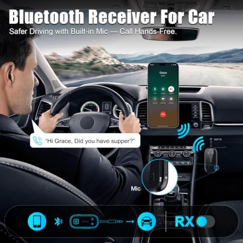 2026 Upgrade Pro Bluetooth 6.0 Transmitter Receiver – 2-in-1 Adapter — view 6