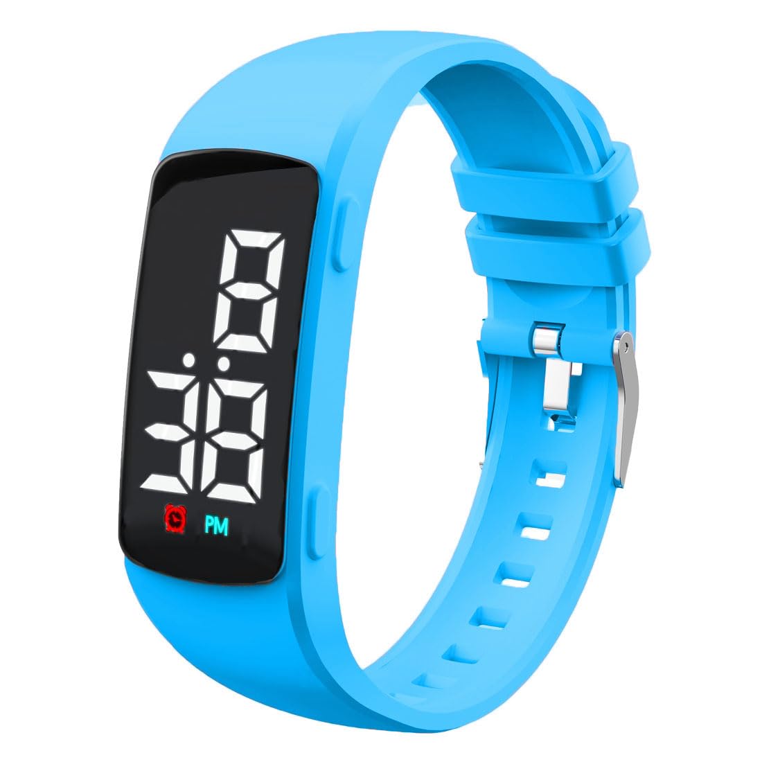 8 Alarm Silent Vibrating Alarm Watch Waterproof Medical Reminder Watch - with Timer and 8 Daily Alarms