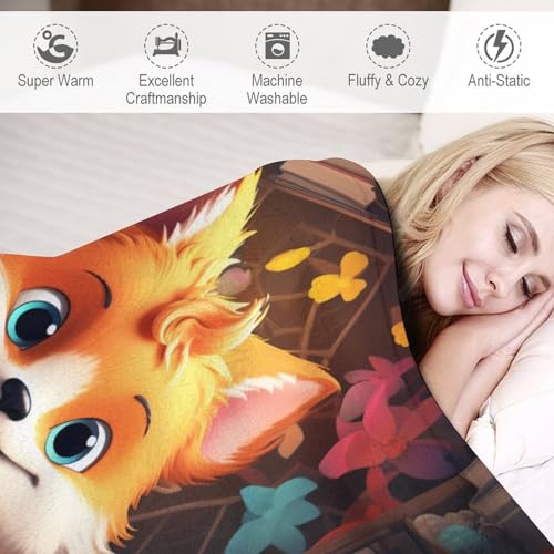 Couverture Renard flannel : un cocon de douceur chaude et confortable - 4