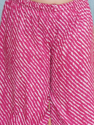 Image of Girls' Printed Kurta Sharara Set - Traditional Ethnic Wear For Festivals, Weddings & Special Occasions Clothing Set