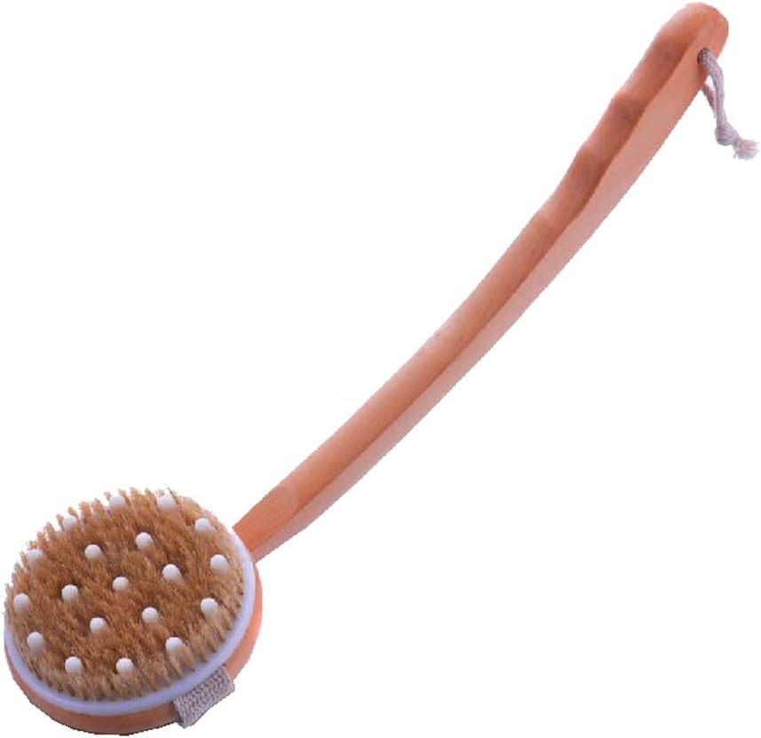 SEEKO Bristle Detachable Body Long Handle Massage Bath Brush