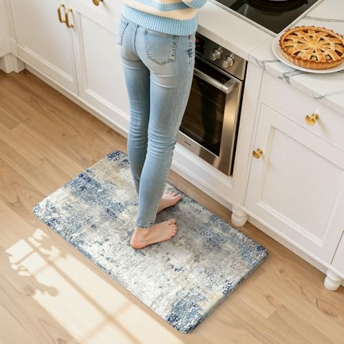 Tapete de pie para fregadero de cocina LEEVAN: comodidad acolchada para tu hogar 8