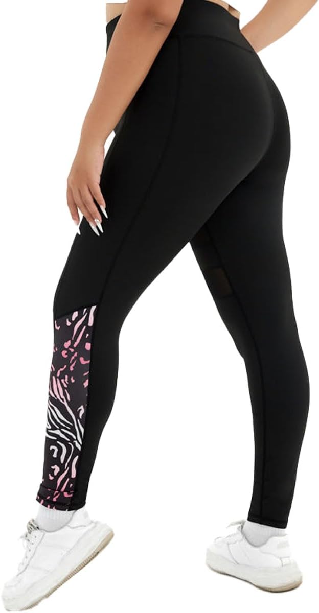 Plus Size Leggings for Women Black Yoga Pants, Kuwait Ubuy