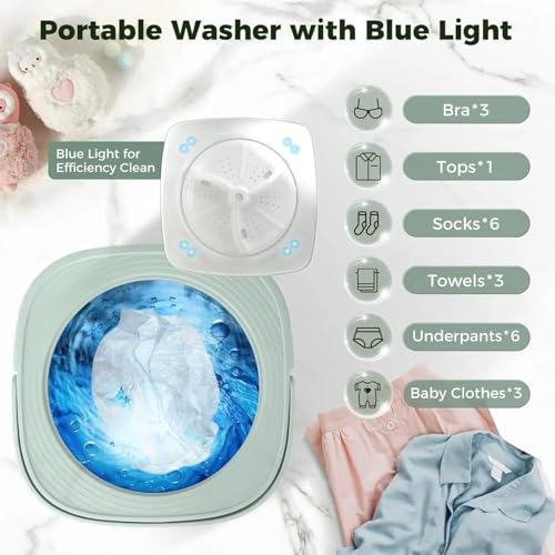 MISHRI ENTERPRISE Semi Automatic Folding Mini Washing Machine - Image 6