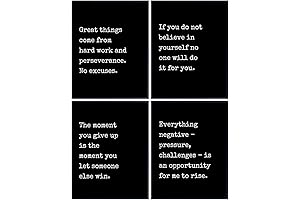Motivational Quotes Posters Set - NBA Los Angeles Lakers Wall Art