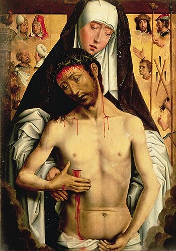 Tableau l'homme de douleur Hans Memling décoration murale pour salon moderne