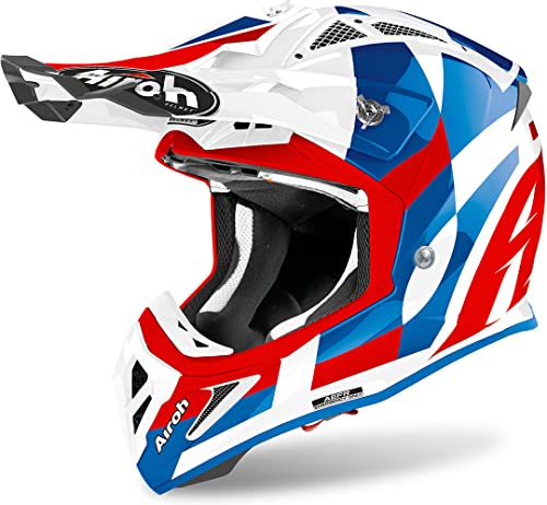 CASCO AIROH AVIATOR ACE TRICK BLUE GLOSS S