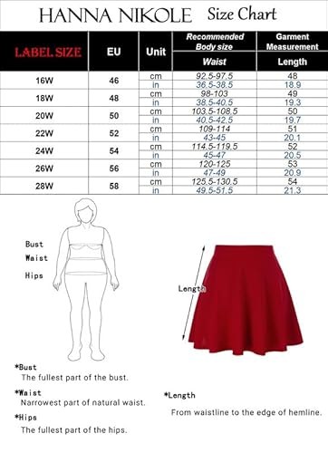 Hanna Nikole Summer Skirt with Shorts Women Plus Size Casual Mini Skater Skirt Elastic Black Tennis Skort High Waist Basic Pleated Golf Skorts with Pockets - Image 5