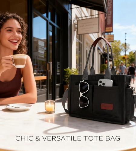 Bolso Tote pequeño para mujer con correa ajustable y cierre miniatura 2