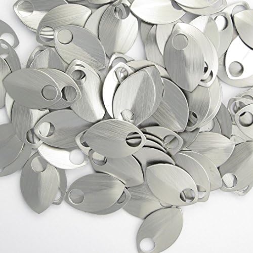 Scalemail Armor Scales - Anodized Aluminum (Medium, Brushed Aluminium)