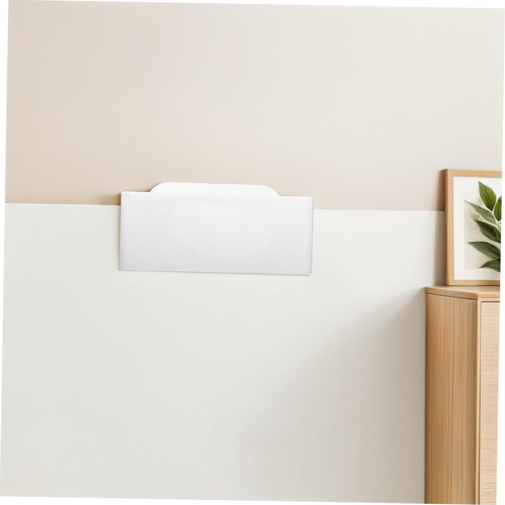 DOITOOL Lavabo de Baño Pequeño de Pared sin Taladro, Fregadero de Plástico Compacto para Espacios Reducidos, Lavabo Colgante Suspendido para Baño, Instalación Fácil, Portátil