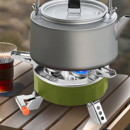 Réchaud de camping 6800W pliable avec sac de rangement - 8