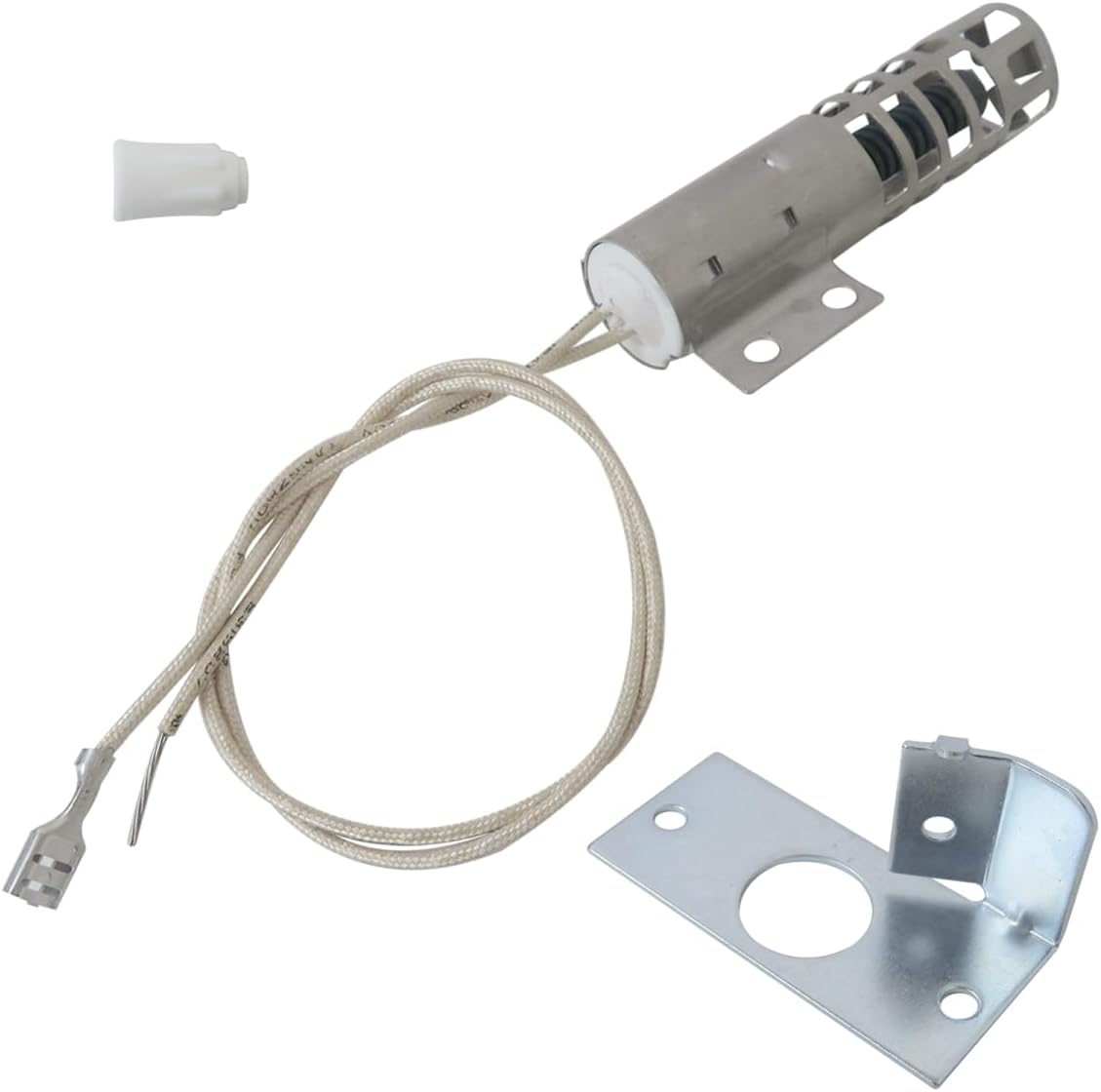 2026 Upgraded 120V 2.5-3.0 A Igniter Replacement WB2X9154 for Ho-tpoint Ro-per Oven Model RGB745WEH7WW RGB745BEHACT, Replace WB13K10027 WB13K3 PS243425 AP2014008 with a 1990mm Wire