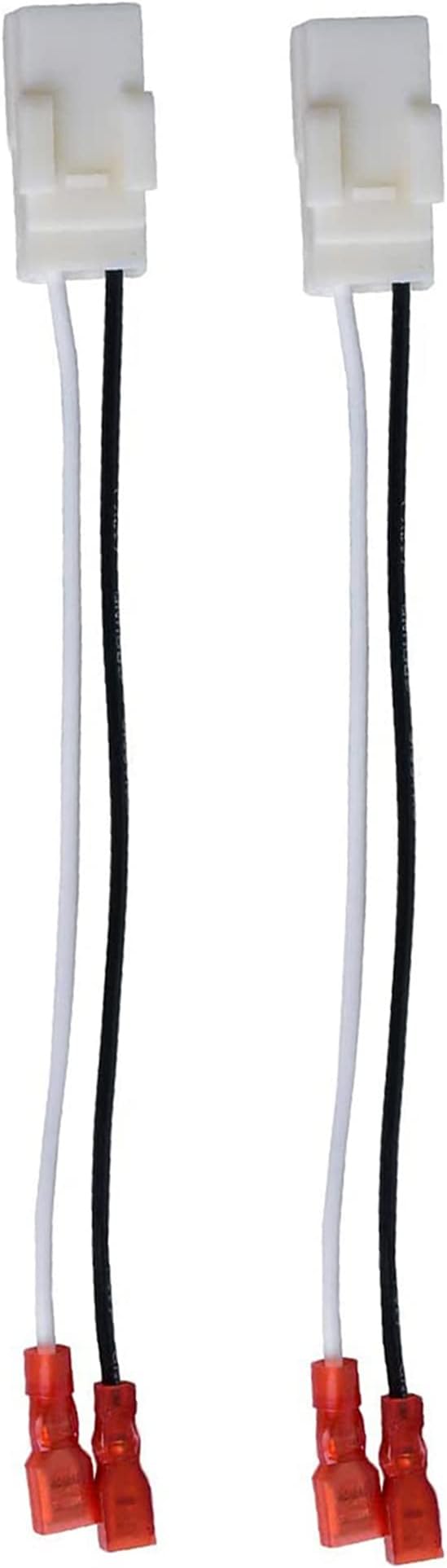 4 Pack 72-6514 Speaker Wire Harness Adapter Plug Compatible With Jeep Wrangler Chrysler Town & Country Dodge Dakota Front Rear Door Wiring (4)