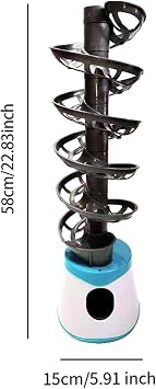Table Tennis Robot Professional Table Tennis Ball Pitcher Portable Table Tennis Launcher for Women Men Self Play
