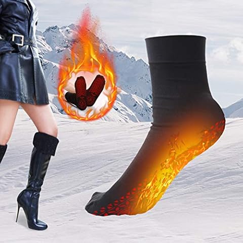OSYARD Self Heating Socks, Heated Socks, Men Women Μagnetic Therapy Socks, Comfortable Breathable Massage Warm Foot Socks Unisex Cover