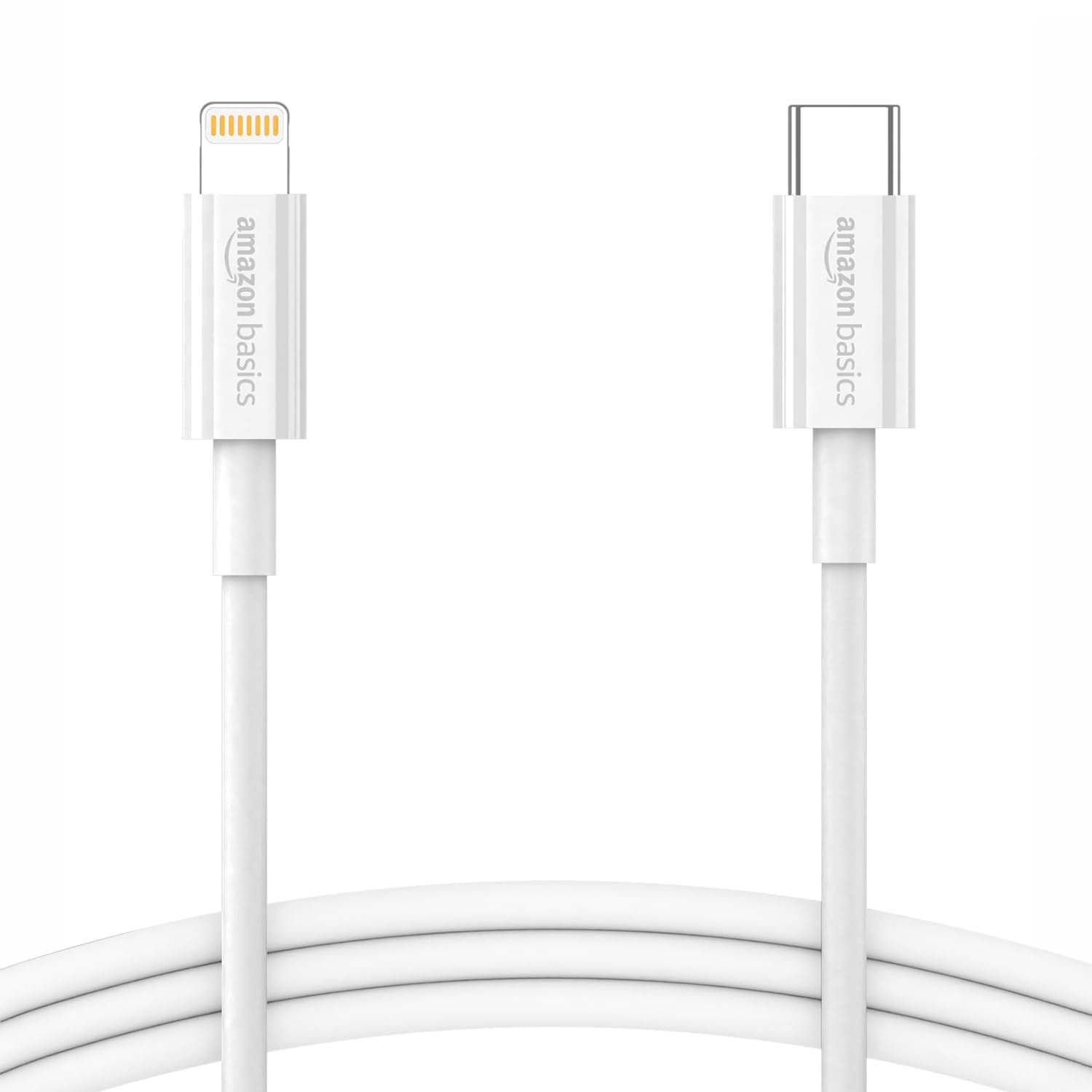 amazon basics TPE Type-C to Lightning Cable | 30W Fast Charging, 480Mbps Data Transfer Speed | Compatible With iPhone, iPad Air, Pro, Mini, iPad | 1 meter (White)-image-22