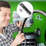 VORCOOL 36Pcs 14G J Bend Bicycle Mountain Bike Steel with Carbon Spokes and Nipples 260mm - Image 2