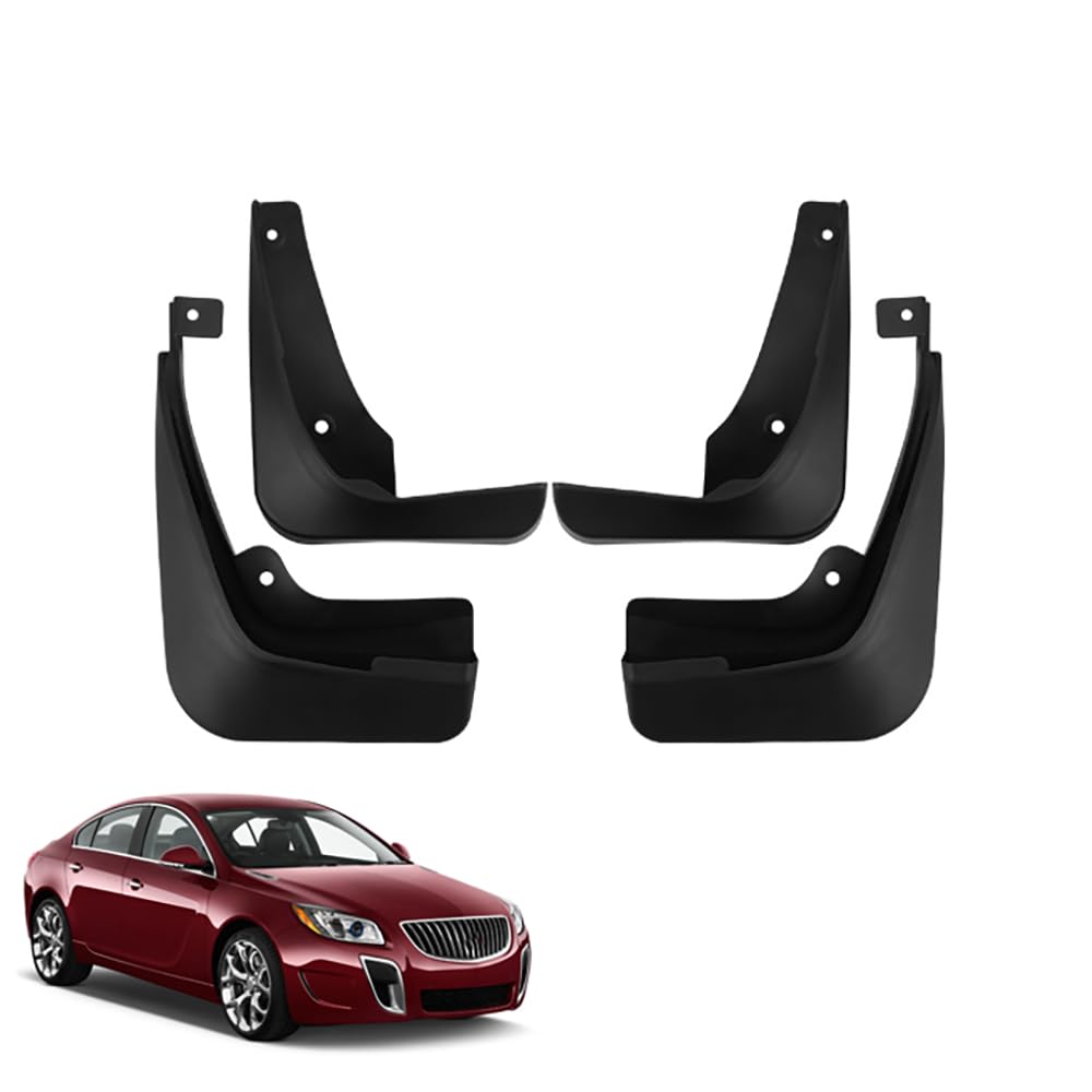 Amhvmu Normal 4Pcs Mud Flaps For Regal Gs 2009 2010-2016
