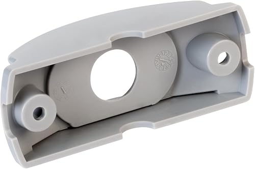 Miniatura 2 de Grote 42110 Soporte de montaje en superficie gris para MicroNova o MicroNova Dot (mini marcador ovalado)