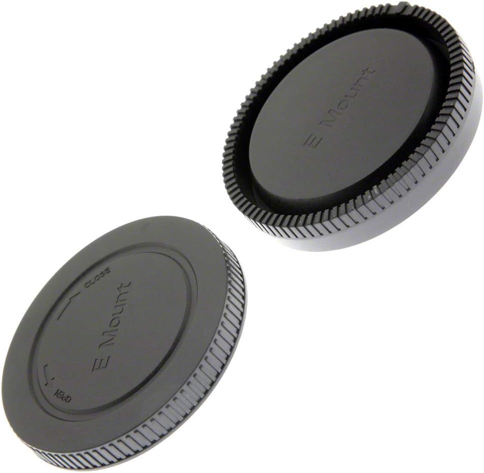 Body Cap & Rear Lens Cap to fit Sony EMount (NEX, A6000, A7, A1, A9