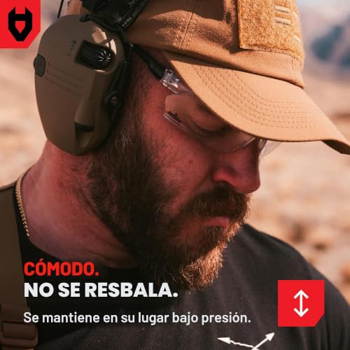 Miniatura 7 de Nocry Gafas De Tiro Transparentes Para Hombre Con Lentes Envolventes Antivaho Y Resistentes A Los Arañazos, Anteojos De Seguridad Ansi Z87 Para Hombres Con Patillas Ajustables Y Almohadilla Para La