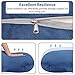 BATTOP Pregnancy Pillows for Sleeping,Body Maternity Pillow with Cooling Washable Cover,Support for Back,HIPS,Legs,Belly for Pregnant Women,New Mom Gifts for Women (Dark Blue)