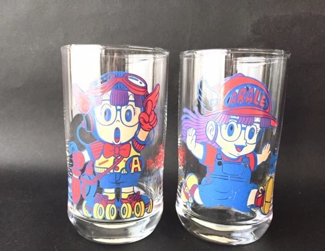 Amazon.co.jp: Dr.スランプアラレちゃん グラス コップ 2点セット