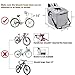 Pet Carrier Bicycle Basket Bag Pet Carrier/Booster Backpack for Dogs and Cats with Big Side Pockets,Comfy & Padded Shoulder Strap,Travel with Your Pet Safety（Grey）