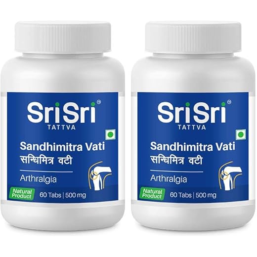 Sri Sri Sandhimitra Vati 500mg Pack Of 2
