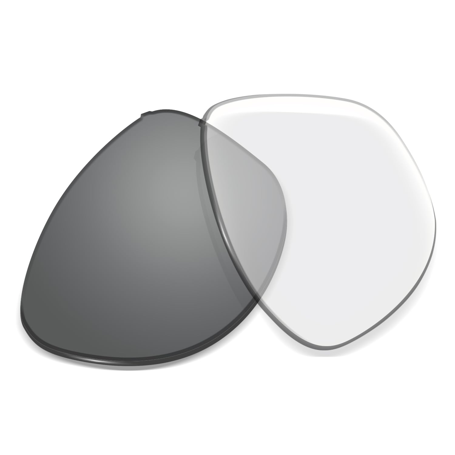 Lentes de repuesto de 1,5 mm compatibles con gafas de sol Oakley Thurso OO9286 OO9286A de 54 mm, antiarañazos