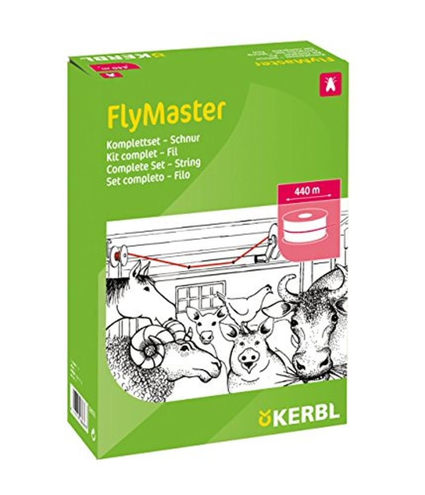 cit Kerbl Flymaster 299776 - Set Completo di Corde per Mosche, 440 m