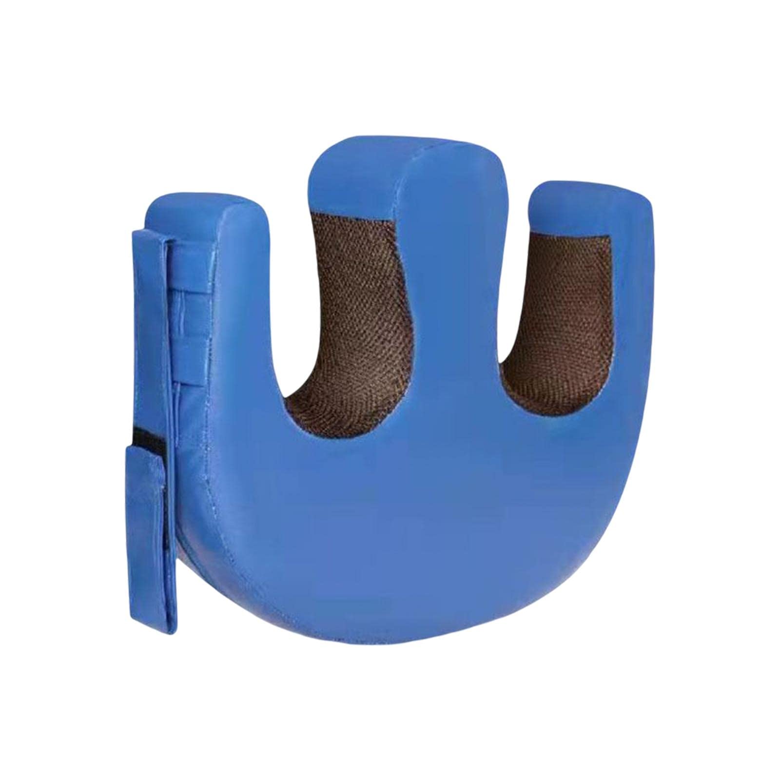 Coussin de Retournement pour Patients Alités avec Support en U, Bleu