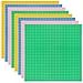 Lekebaby 8 Pack Classic Baseplates Building Base for Building Bricks, 10