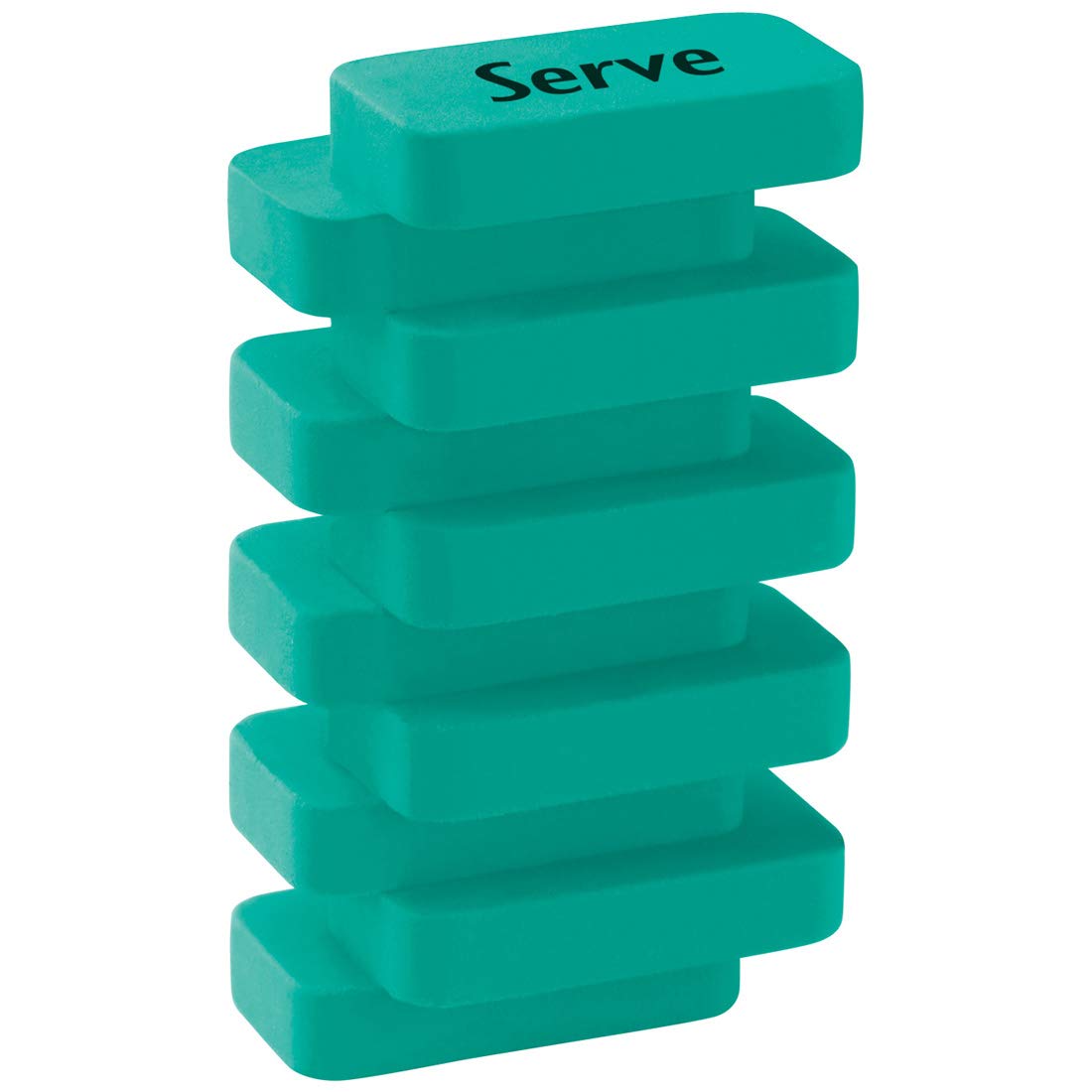 Serve Steps Silgi Pastel Nane Yeşili Tekli Pet