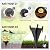 PATIOPIA Solar Lights Outdoor for Yard Patio Porch, Garden Decor Birthday Gifts for Mom Women, Solar Globe Lights Waterproof Cracked Glass Ball Outdoor Decorations Balcony Backyard (2 Pack Warm White)