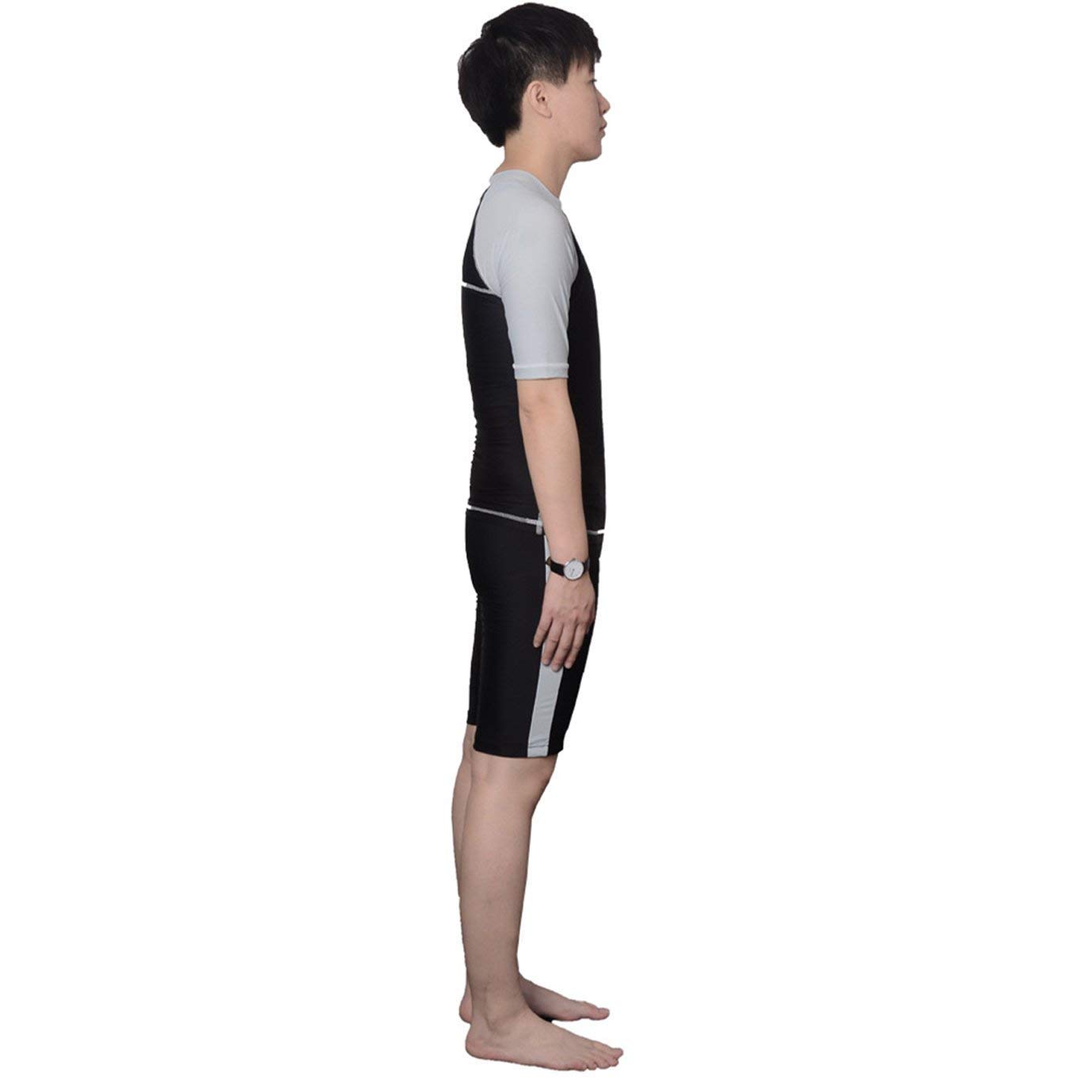 BaronHong Trans Lesbian Tomboy Brustbinder Badebekleidung Set Top Badehosen