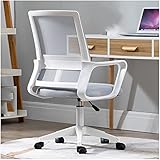 Photo Gallery sedia da ufficio ergonomica, sedia da computer con schienale alto, poggiatesta, braccioli ribaltabili e supporto lombare, sedia da scrivania in rete traspirante per studio a casa white+grey Photo Gallery sedia da ufficio ergonomica, sedia da computer con schienale alto, poggiatesta, braccioli ribaltabili e supporto lombare, sedia da scrivania in rete traspirante per studio a casa white+grey