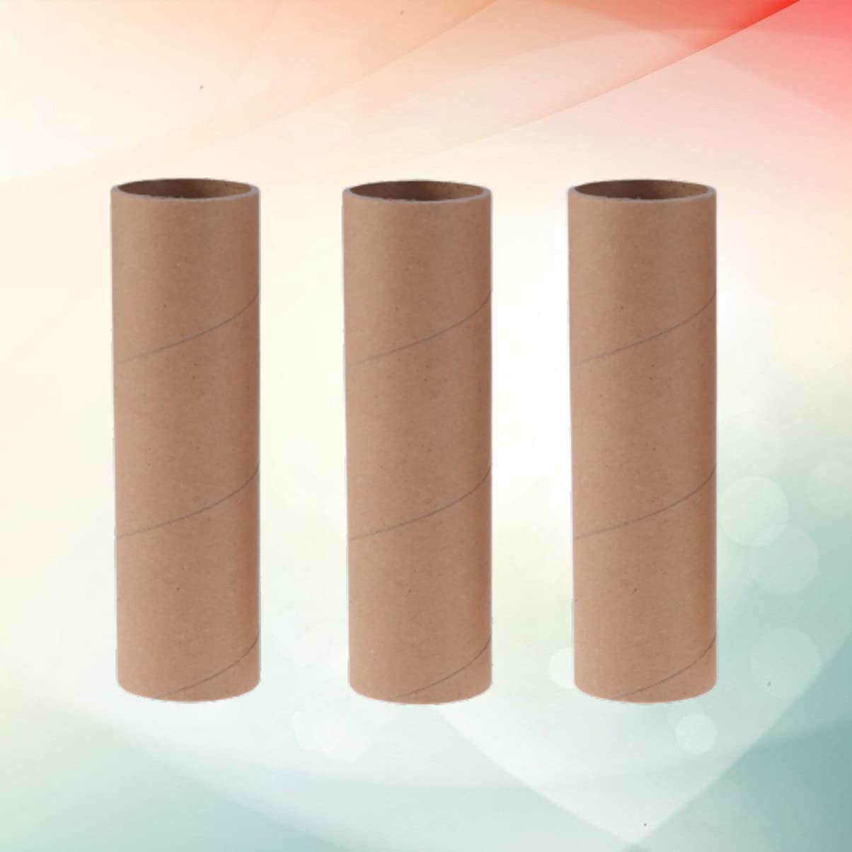 EXCEART 30 Pièces Tubes d'Expédition en Carton Kraft Ronds pour Artisanat et Affiches