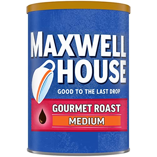 Image of Maxwell House Gourmet Roast Medium Roast Ground Coffee (11 oz Canister)