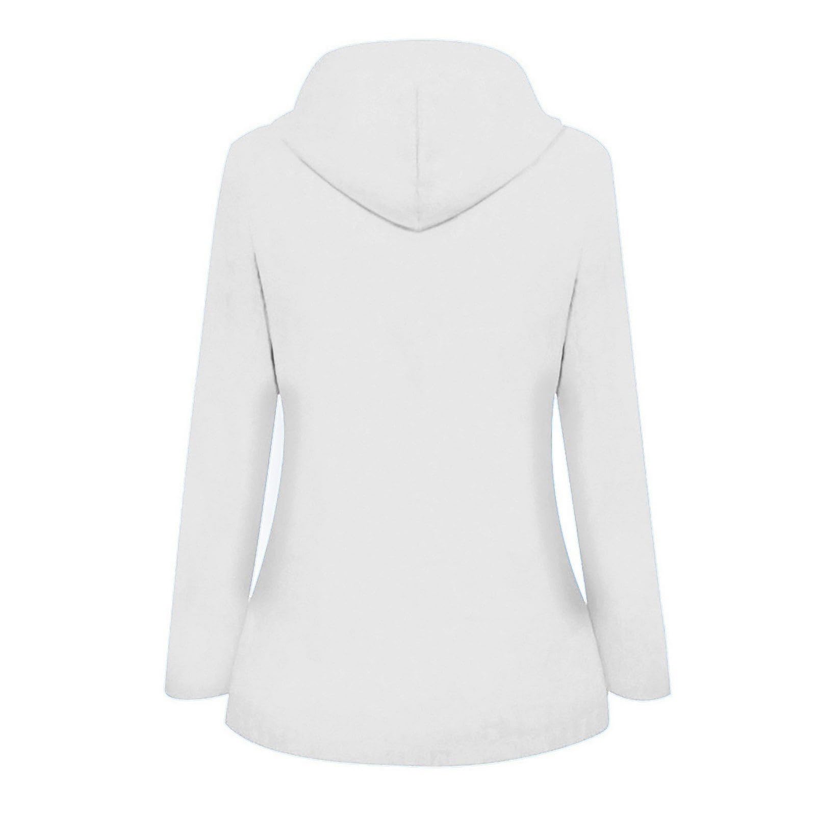 Cocila Manteau De à Capuche Double Poche Avec Cordon Serrage Pour Femmes Manteaux Hiver Veste En Jeans Veste Fleurie Printemps 2025 En Jean Cuir Blouson Moto Homologué Polaire Chaude