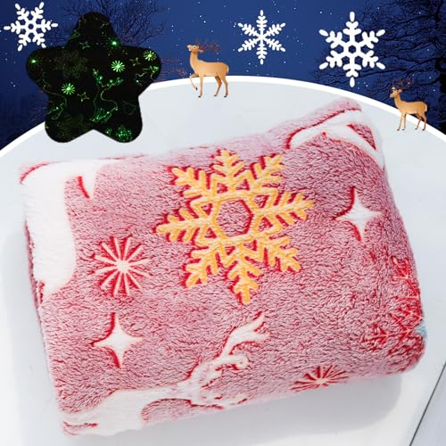 SYMI SMMR Glow in The Dark Christmas Throw Blanket...