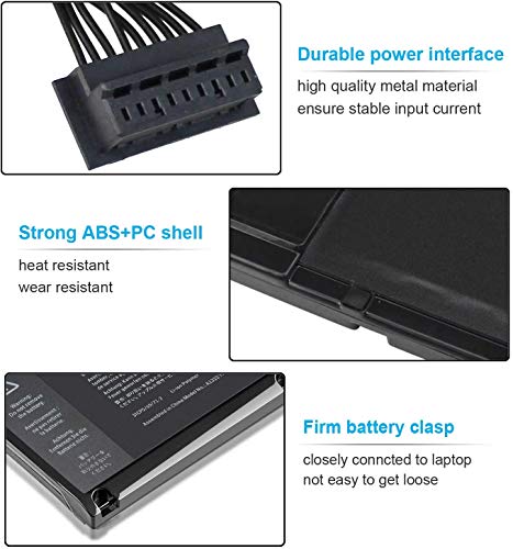Laptrix Laptop Battery Compatible for A1322 A1278 MacBook Pro 13 inch 13" Mid 2012, Late 2011,Early 2011,Mid 2010, Mid 2009 MB990LL/A MB991LL/A... - Image 3