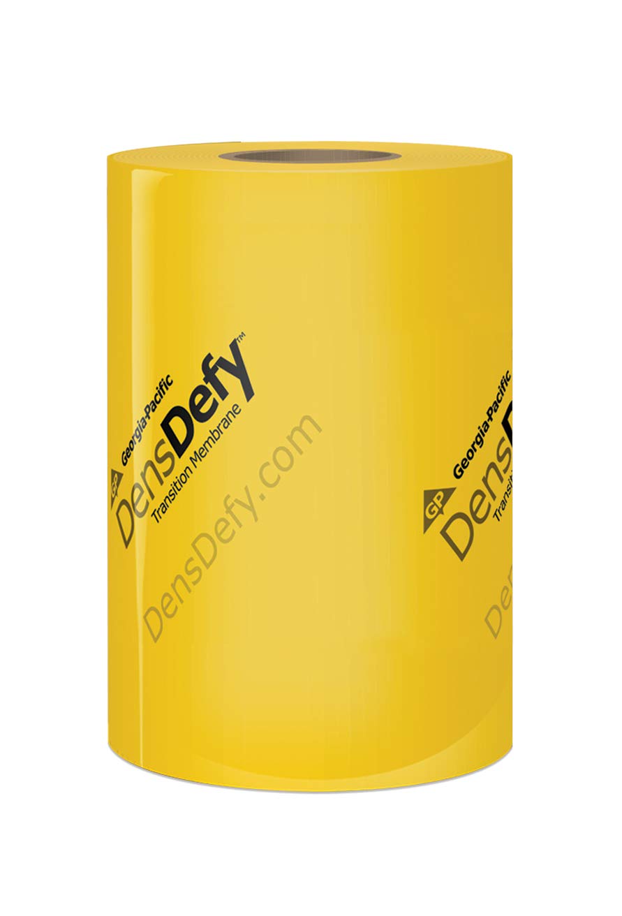 DensDefy Transition Membrane Flashing Tape | Self-Adhesive Flashing for Doors-Windows Rough Openings 6"x75'