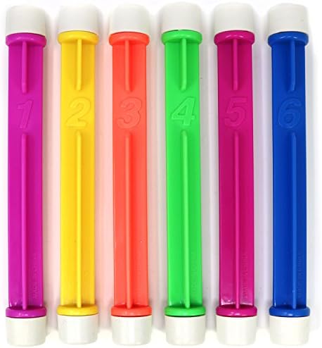 Carykon Tauchringe – 8 Stück, 4 Farben, 5,5 Zoll & 4,9 Zoll, Für Schwimmtraining & Poolspiele